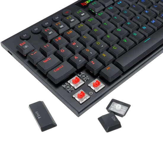 Redragon K619 Horus RGB Mechanical Gaming Keyboard RED Switch