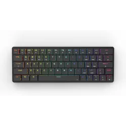 Redragon K624P-KBS 2.4G/Bluetooth/Wired 63 key Gaming Keyboard - Low-profile Blue Switch
