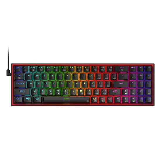 Redragon K628 Pollux 75% RGB Mechanical Gaming Keyboard RED Switch