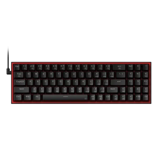 Redragon K628 Pollux 75% RGB Mechanical Gaming Keyboard RED Switch