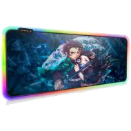 Demon Slayer RGB Gaming Mouse Pad 30 x 80cm Demon Slayer RGB Gaming Mouse Pad 30 x 80cm