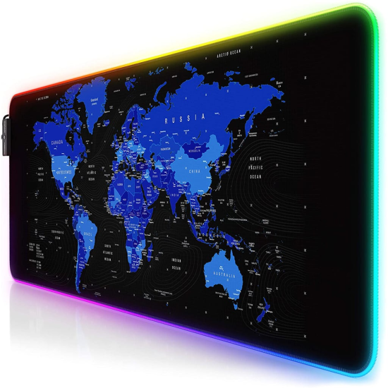 World Blue Gaming Mouse Pad 30 x 80cm