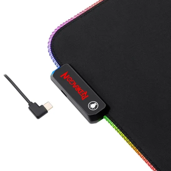 Redragon P026 RGB LED Large Gaming Mouse Pad