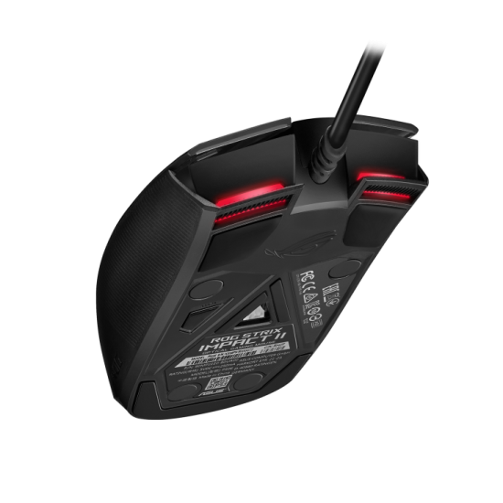 ASUS ROG Strix P506 Impact II ambidextrous ergonomics gaming mouse