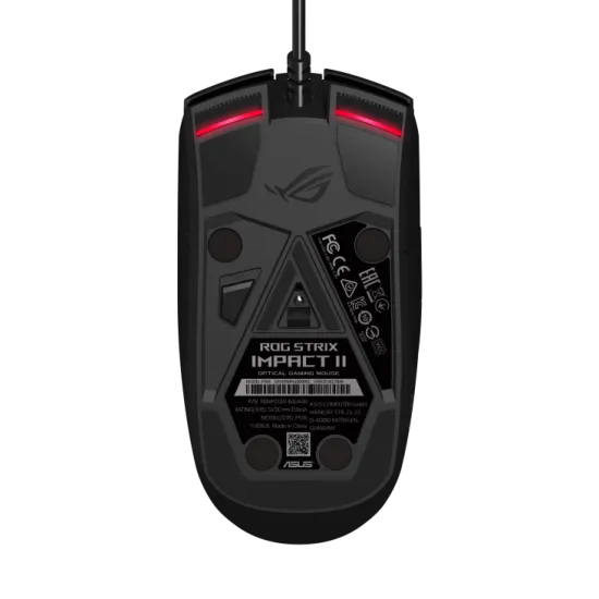 ASUS ROG Strix P506 Impact II ambidextrous ergonomics gaming mouse