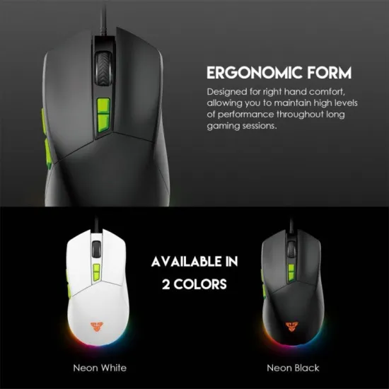 Fantech Phantom II VX6 Gaming Mouse - White