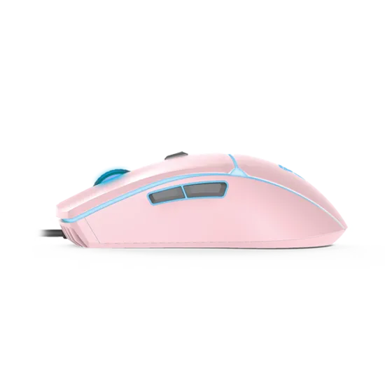 Fantech VX7 Crypto Sakura Pink 6400 DPI Gaming Mouse - Pink