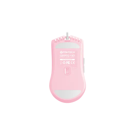 Fantech VX7 Crypto Sakura Pink 6400 DPI Gaming Mouse - Pink