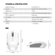 Fantech W190 Silent Switch Office Mouse - Black