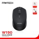 Fantech W190 Silent Switch Office Mouse - Black