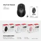 Fantech W192 GO WIRELESS Office Mouse 1600 DPI 4 Buttons Black