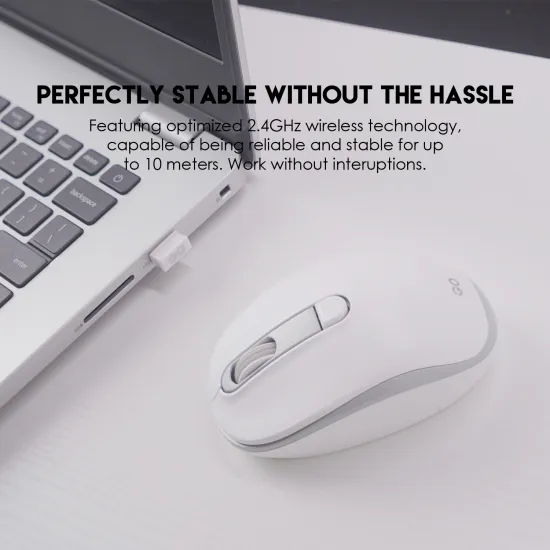 Fantech W192 GO WIRELESS Office Mouse 1600 DPI 4 Buttons Black