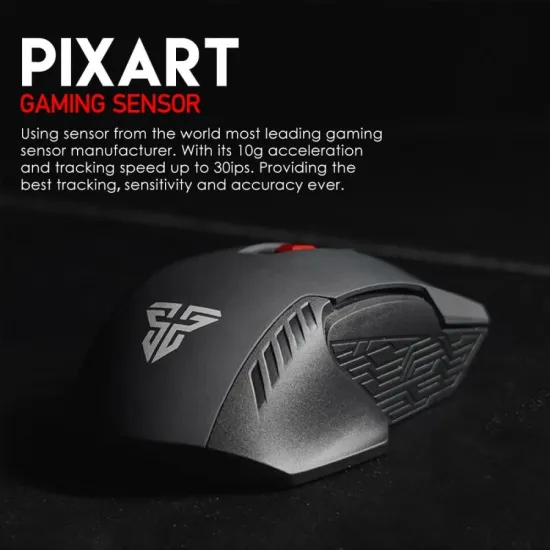 Fantech RAIGOR II WG10 Wireless 2.4GHZ PRO-Gaming Mouse - White