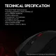 Fantech RAIGOR II WG10 Wireless 2.4GHZ PRO-Gaming Mouse - White