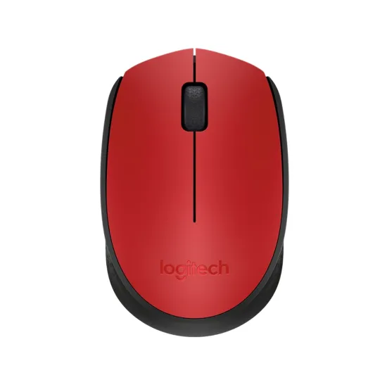 Logitech M171 Wireless Mouse - Red