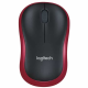 Logitech M185 Wireless Mouse - Red