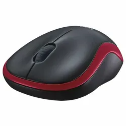 Logitech M185 Wireless Mouse - Red