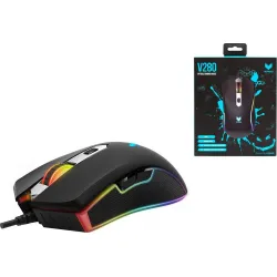 Rapoo V280 Optical Gaming Mouse - Black