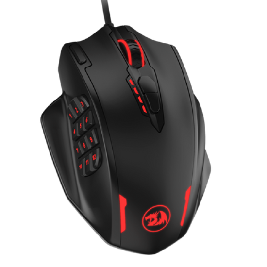 Redragon M908 IMPACT MMO RGB LED Wired Gaming Mouse