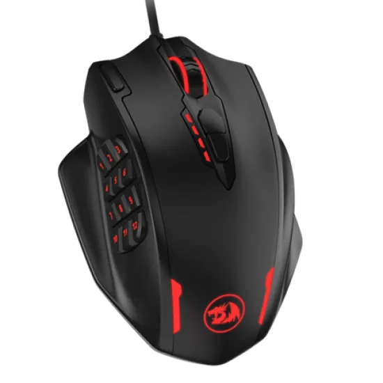 Redragon M908 IMPACT MMO RGB LED Wired Gaming Mouse