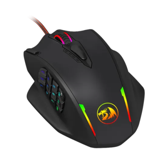 Redragon M908 IMPACT MMO RGB LED Wired Gaming Mouse