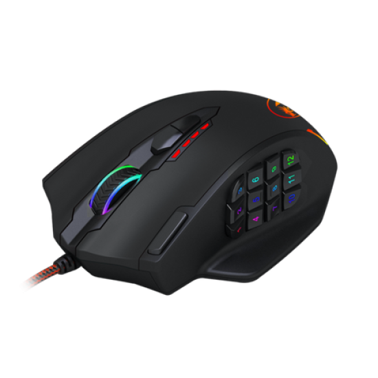 Redragon M908 IMPACT MMO RGB LED Wired Gaming Mouse