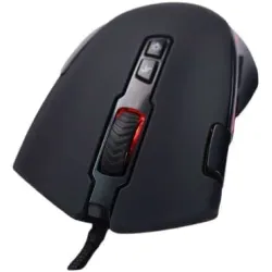 TechnoZone V 6 Wired Gaming Mouse RGB 12800 DPI 8 Buttons Black
