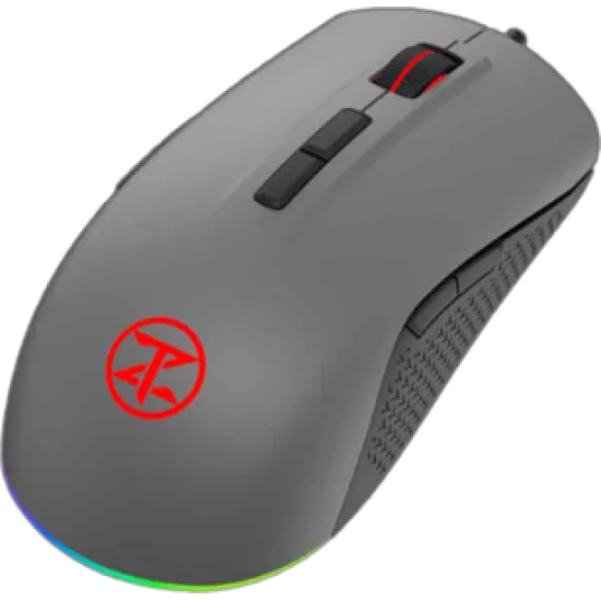 TechnoZone V 66 Wired Gaming Mouse RGB 5000 DPI 9 Buttons Black