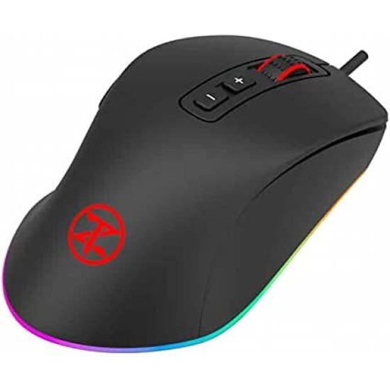 TechnoZone V68 FPS RGB Wired Optical Gaming Mouse