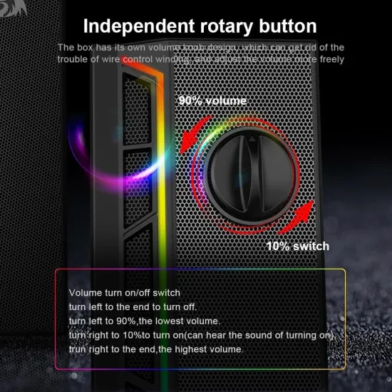 Redragon GS580 Calliope RGB Speakers 