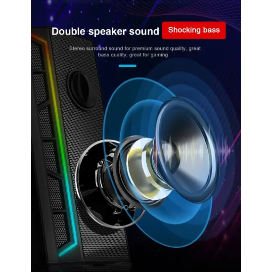 Redragon GS580 Calliope RGB Speakers 