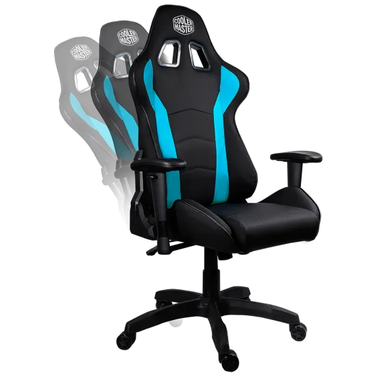 Cooler Master CALIBER R1 Gaming Chair - Black-Blue