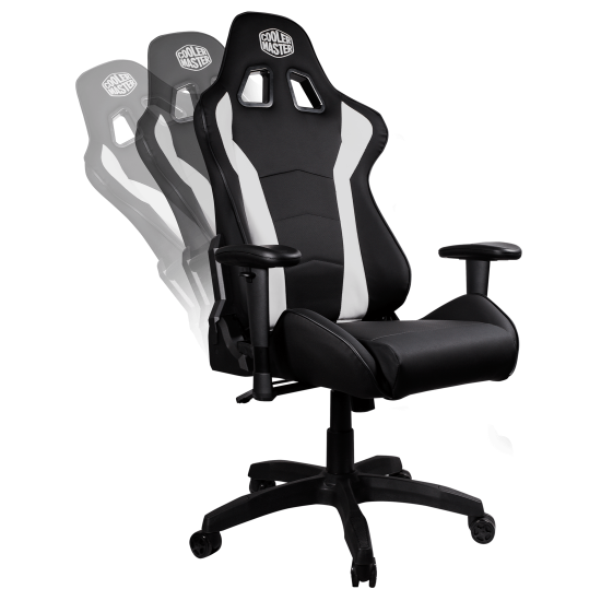Cooler Master CALIBER R1 Gaming Chair - Black-White