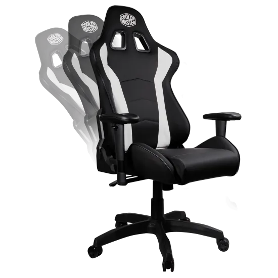 Cooler Master CALIBER R1 Gaming Chair Black White