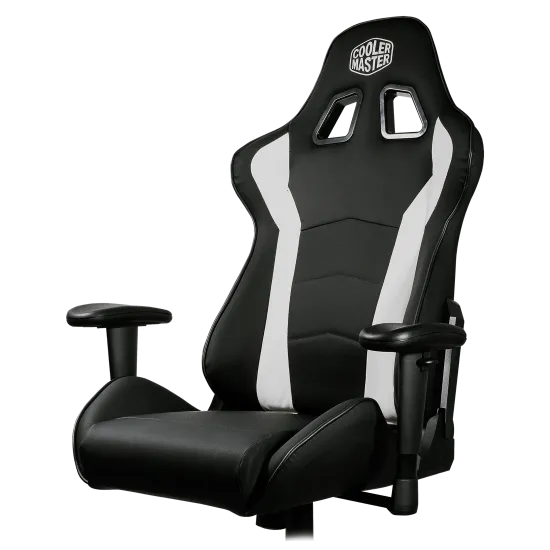 Cooler Master CALIBER R1 Gaming Chair Black White