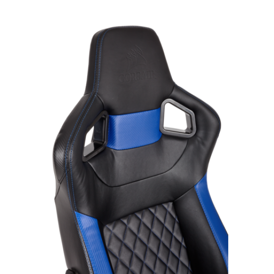 Corsair T1 Race Gaming Chair - Black-Blue