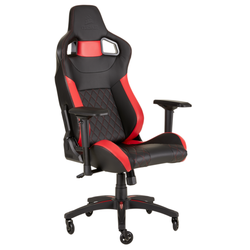 Corsair T1 Race Gaming Chair Black Red AHW Store
