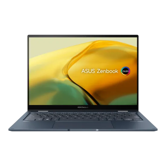 ASUS Zenbook 14 Flip OLED Laptop Core i5-1340P 8GB 512SSD Iris Xe Graphics 14" 2.8K - UP3404VA-OLED0