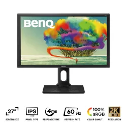BenQ PD2700Q 27 inch QHD 1440p IPS Monitor 100% sRGB Monitor