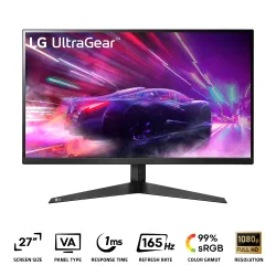 LG UltraGear 27GQ50-F 27 Inch VA 1080p 165Hz 1ms Gaming Monitor