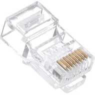 3 COM Modular Plug RJ-45 UTP Cat5 Gold Plated UTP - 100 Pieces 3 COM Modular Plug RJ-45 UTP Cat5 Gold Plated UTP - 100 Pieces