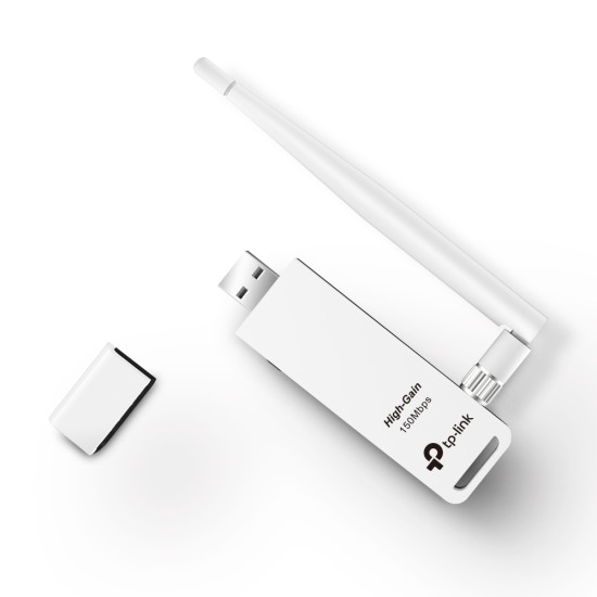 TP-LINK TL-WN722N 150Mbps High Gain Wi-Fi USB Adapter USB 2.0