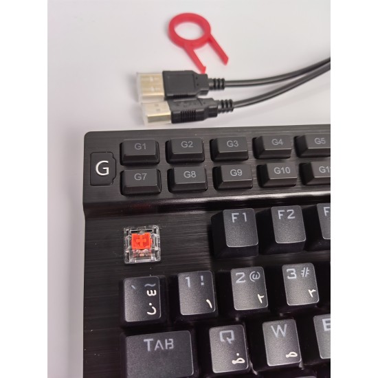 Redragon K550RGB-1 Yama RGB Illuminated Mechanical Gaming Keyboard RED Switch - Black (Open Box)
