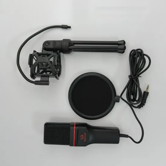 Redragon GM100 3.5 Gaming Stream Microphone With Portable Tripod Stand And Filter