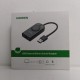 UGREEN USB External Stereo Sound Adapter 15cm Black -40964 (Open Box)