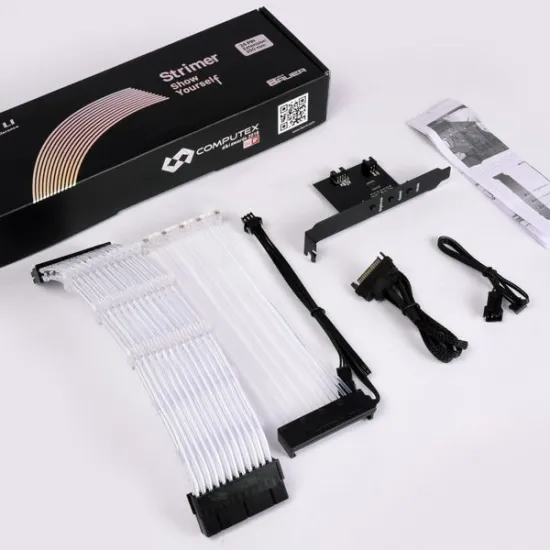 LIAN LI STRIMER 24 Pins Addressable RGB Power extension cable