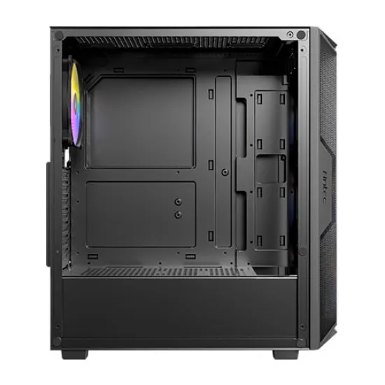 Antec AX61 Elite Mid Tower Case 4 Fan ARGB Black + Antec Atom V650 Power Supply