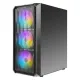 Antec NX292 4Fan (3x120mm ARGB + 1x120mm Non RGB) Black Gaming Case WITH Antec Atom B650 80 Plus Bro