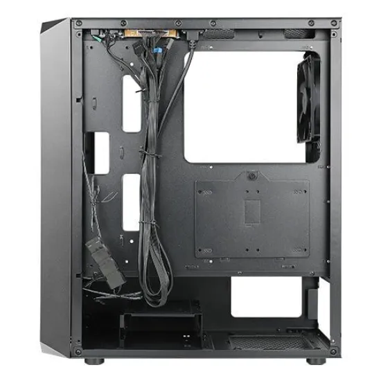 Antec NX292 4Fan (3x120mm ARGB + 1x120mm Non RGB) Black Gaming Case WITH Antec Atom B650 80 Plus Bro