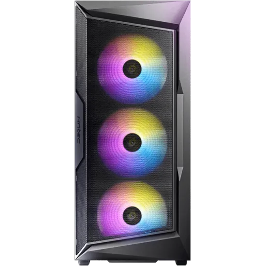 Antec AX61 Elite Mid Tower Case 4 Fan ARGB Black + Antec Atom B750 Power Supply